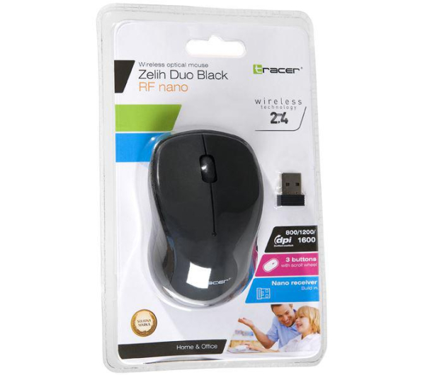 Tracer MYSZ BEZPRZEWODOWA TRACER Zelih Duo Nano Czarna # - 1426474 - zdjęcie 4